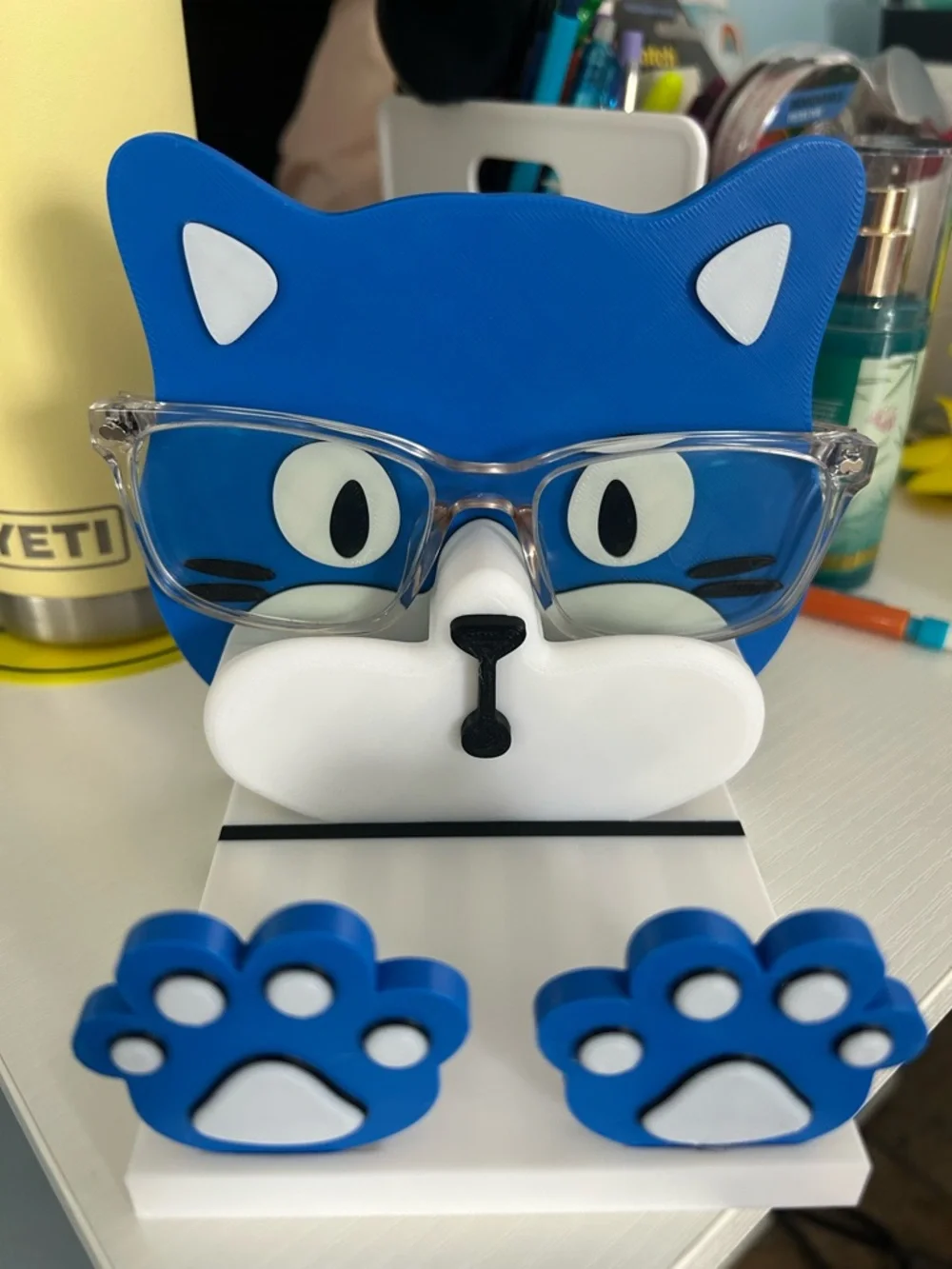 Cat Glasses holder/phone stand
